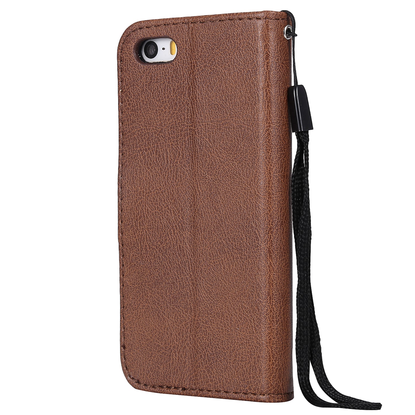 KT Leather Series-2 Wallet Leather Stand  Case for iPhone SE/5s/5
