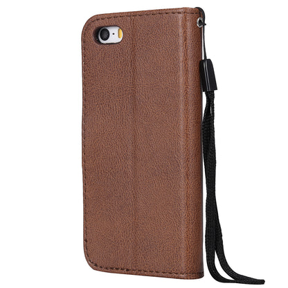 KT Leather Series-2 Wallet Leather Stand  Case for iPhone SE/5s/5