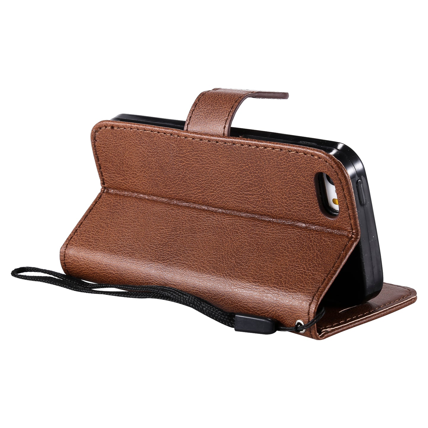 KT Leather Series-2 Wallet Leather Stand  Case for iPhone SE/5s/5