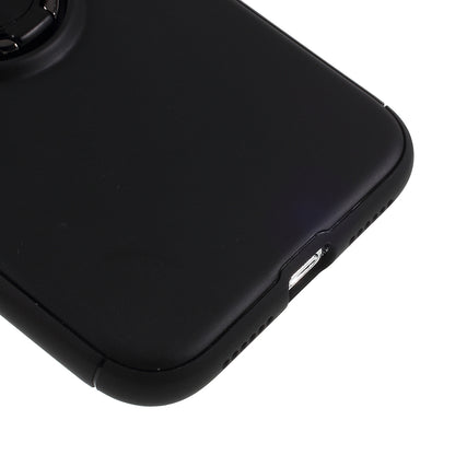 Metal Finger Ring Kickstand TPU Mobile Back Case for iPhone XR 6.1 inch