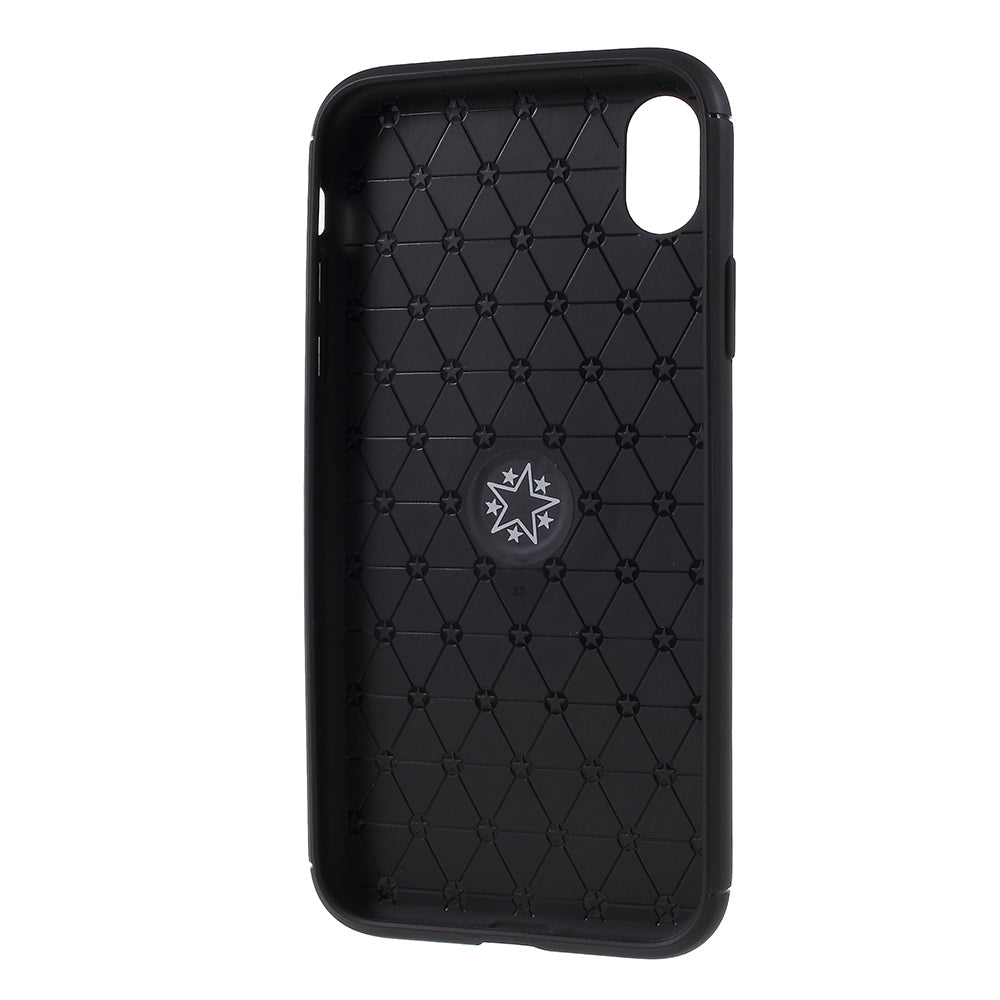 Metal Finger Ring Kickstand TPU Mobile Back Case for iPhone XR 6.1 inch