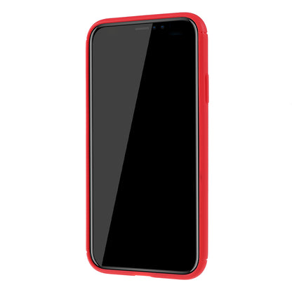 Metal Finger Ring Kickstand TPU Mobile Back Case for iPhone XR 6.1 inch