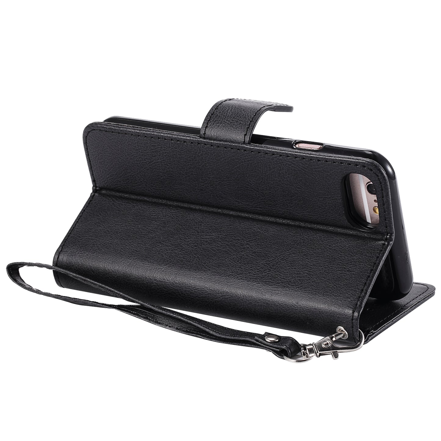 Magnetic KT Leather Series-3 Detachable 2-in-1 Wallet Leather Stand Case for iPhone 6s/6/7/8/SE (2020)/SE (2022)