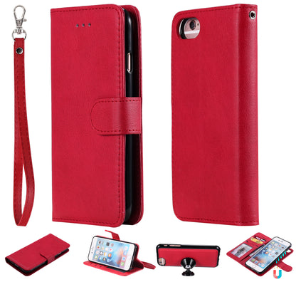 Magnetic KT Leather Series-3 Detachable 2-in-1 Wallet Leather Stand Case for iPhone 6s/6/7/8/SE (2020)/SE (2022)