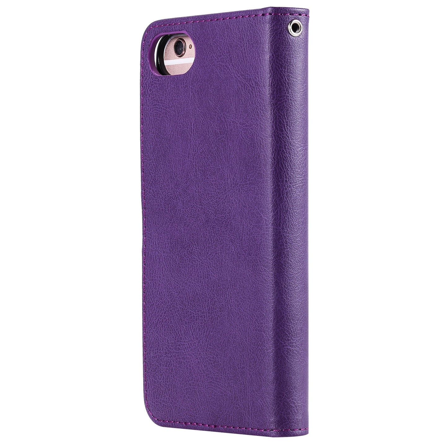 Magnetic KT Leather Series-3 Detachable 2-in-1 Wallet Leather Stand Case for iPhone 6s/6/7/8/SE (2020)/SE (2022)