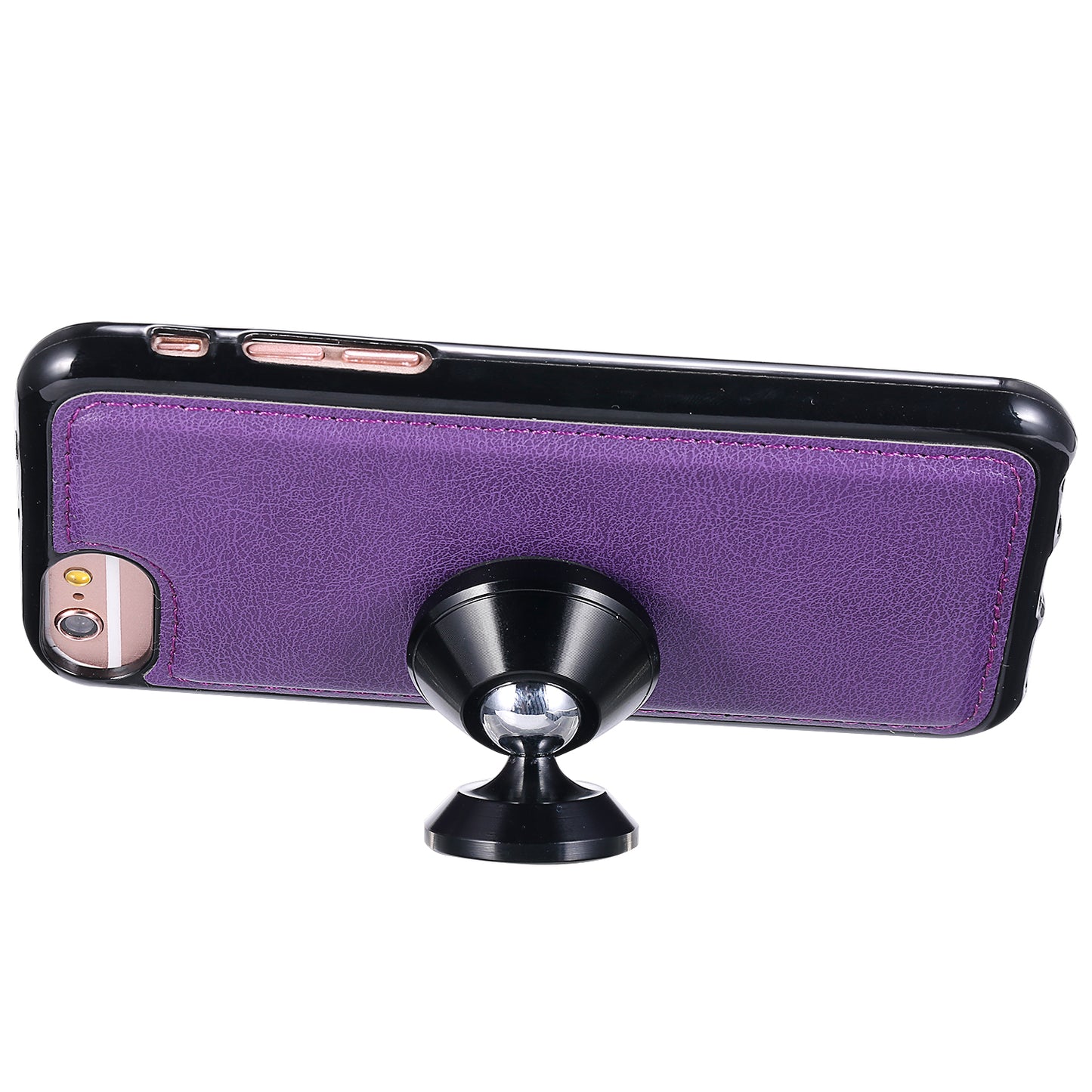 Magnetic KT Leather Series-3 Detachable 2-in-1 Wallet Leather Stand Case for iPhone 6s/6/7/8/SE (2020)/SE (2022)