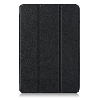 For iPad mini (2019) 7.9 inch / mini 4 Sturdy Tri-fold Stand Leather Smart Tablet Cover Case