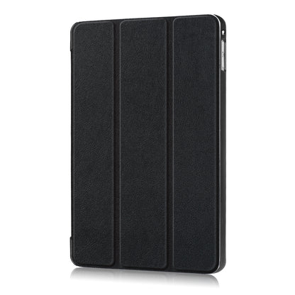 For iPad mini (2019) 7.9 inch / mini 4 Sturdy Tri-fold Stand Leather Smart Tablet Cover Case