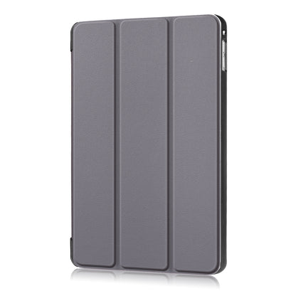 For iPad mini (2019) 7.9 inch / mini 4 Sturdy Tri-fold Stand Leather Smart Tablet Cover Case