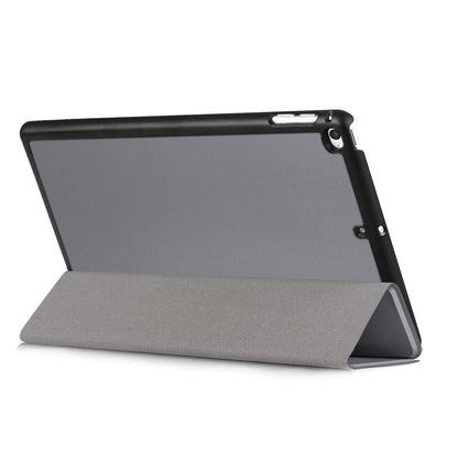 For iPad mini (2019) 7.9 inch / mini 4 Sturdy Tri-fold Stand Leather Smart Tablet Cover Case