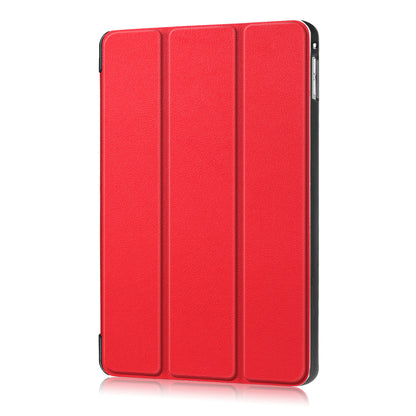 For iPad mini (2019) 7.9 inch / mini 4 Sturdy Tri-fold Stand Leather Smart Tablet Cover Case