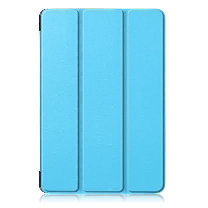 For iPad mini (2019) 7.9 inch / mini 4 Sturdy Tri-fold Stand Leather Smart Tablet Cover Case
