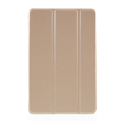 For iPad mini (2019) 7.9 inch Tri-fold Stand Silicone + Leather Tablet Shell