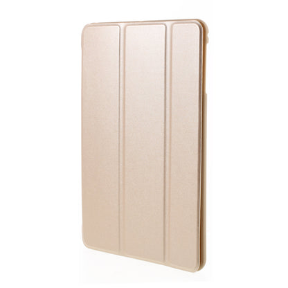 For iPad mini (2019) 7.9 inch Tri-fold Stand Silicone + Leather Tablet Shell