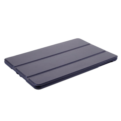 For iPad mini (2019) 7.9 inch Tri-fold Stand Silicone + Leather Tablet Shell