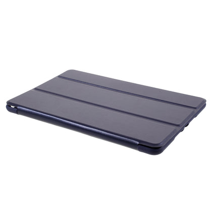 For iPad mini (2019) 7.9 inch Tri-fold Stand Silicone + Leather Tablet Shell