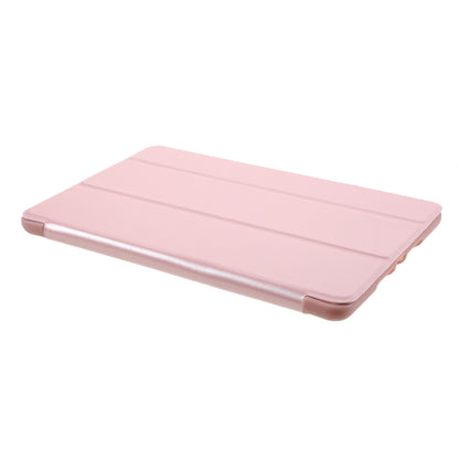 For iPad mini (2019) 7.9 inch Tri-fold Stand Silicone + Leather Tablet Shell