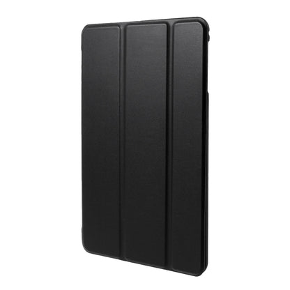 For iPad mini (2019) 7.9 inch Tri-fold Stand Silicone + Leather Tablet Shell