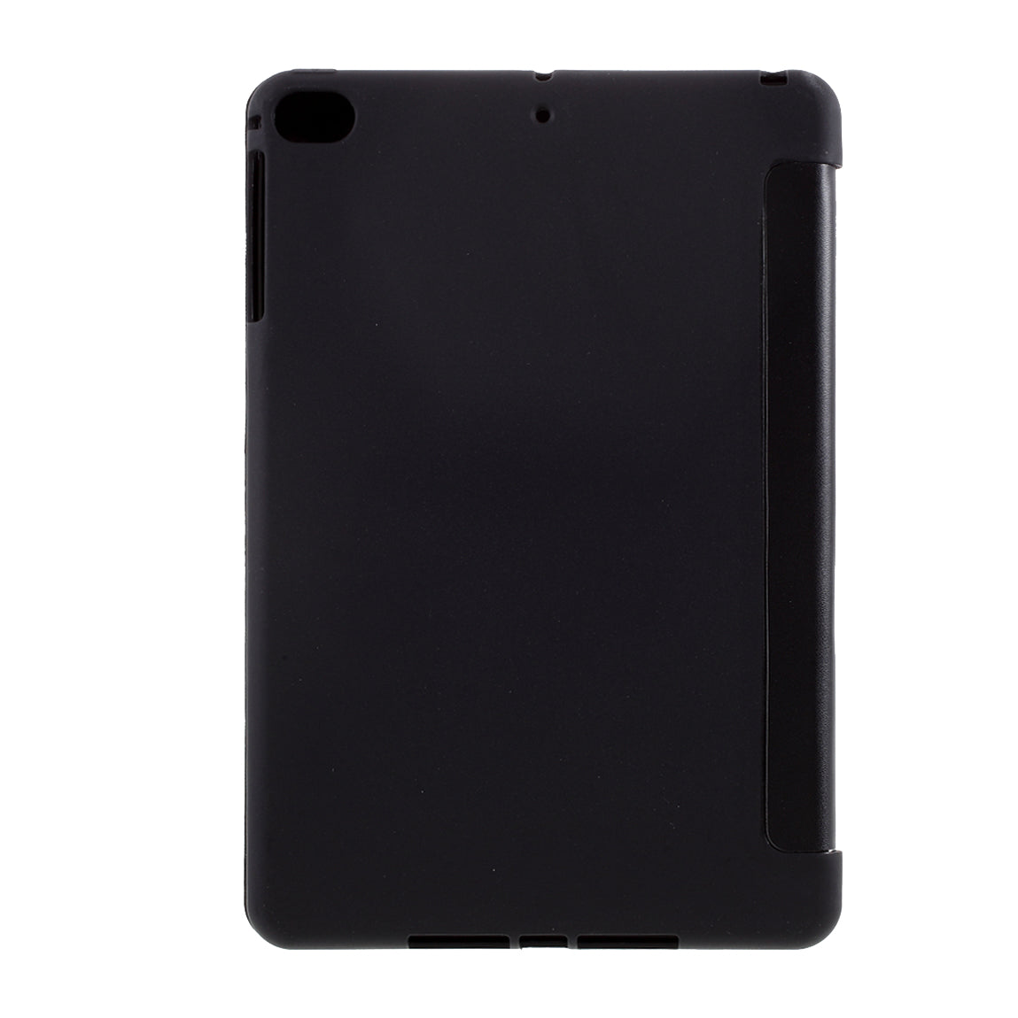 For iPad mini (2019) 7.9 inch Tri-fold Stand Silicone + Leather Tablet Shell