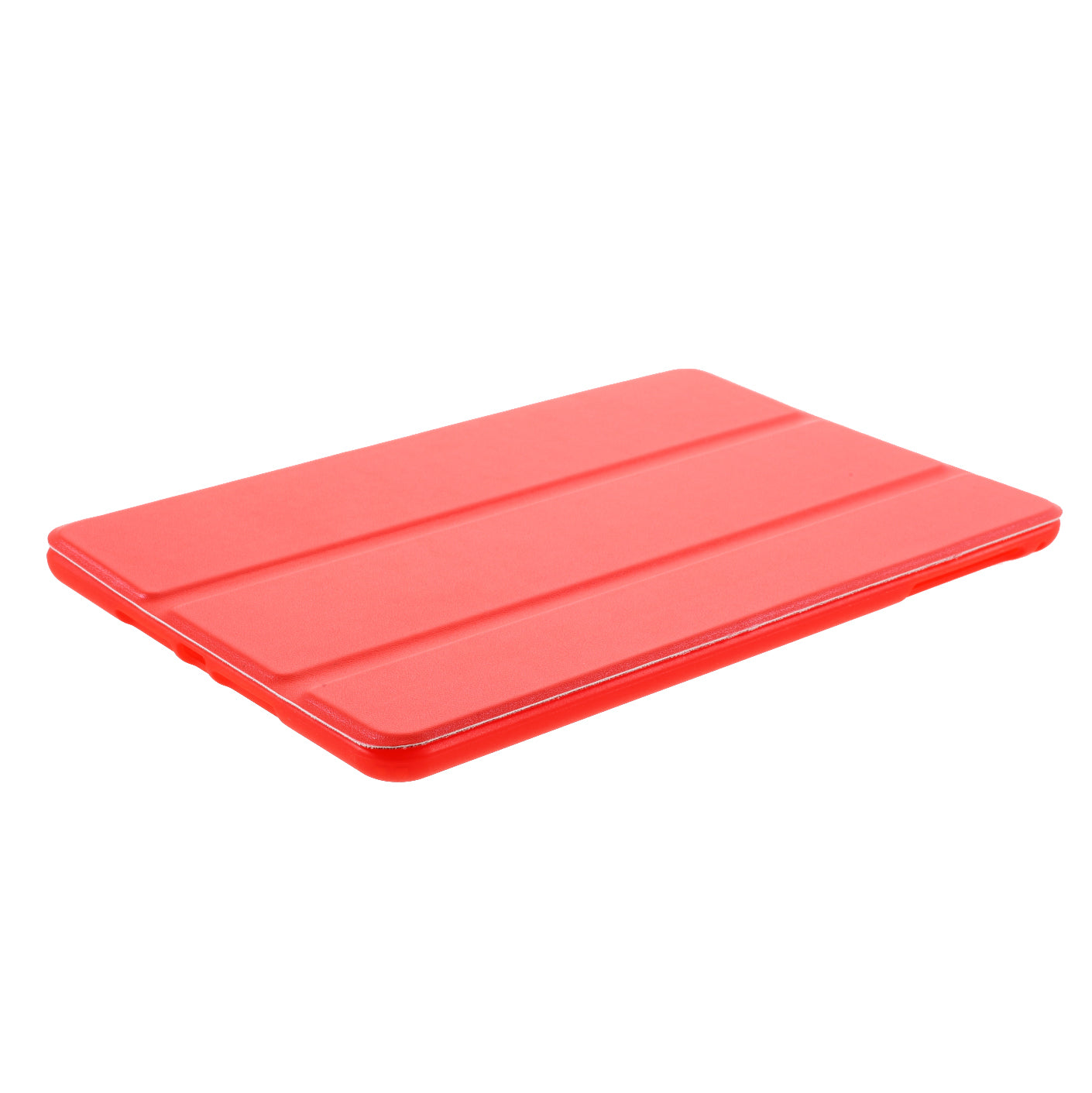 For iPad mini (2019) 7.9 inch Tri-fold Stand Silicone + Leather Tablet Shell