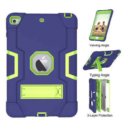 For iPad mini (2019) 7.9 inch Shock Proof TPU + PC Hybrid Tablet Case with Kickstand