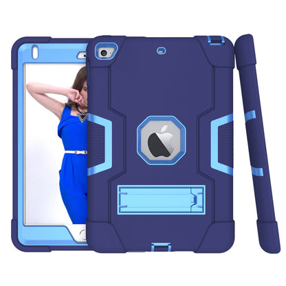 For iPad mini (2019) 7.9 inch Shock Proof TPU + PC Hybrid Tablet Case with Kickstand