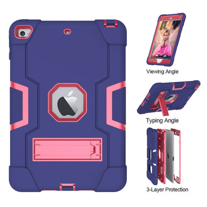 For iPad mini (2019) 7.9 inch Shock Proof TPU + PC Hybrid Tablet Case with Kickstand