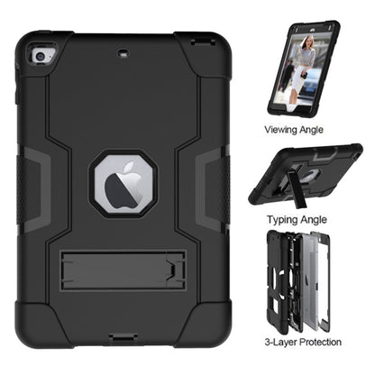 For iPad mini (2019) 7.9 inch Shock Proof TPU + PC Hybrid Tablet Case with Kickstand