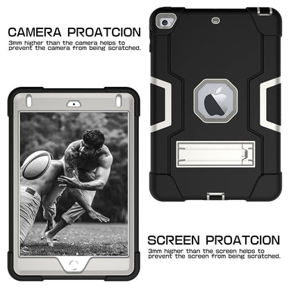 For iPad mini (2019) 7.9 inch Shock Proof TPU + PC Hybrid Tablet Case with Kickstand