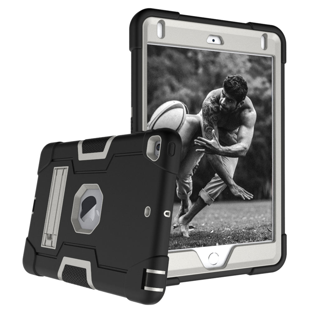For iPad mini (2019) 7.9 inch Shock Proof TPU + PC Hybrid Tablet Case with Kickstand