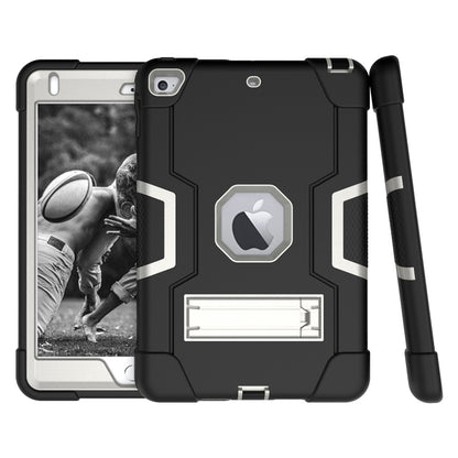 For iPad mini (2019) 7.9 inch Shock Proof TPU + PC Hybrid Tablet Case with Kickstand