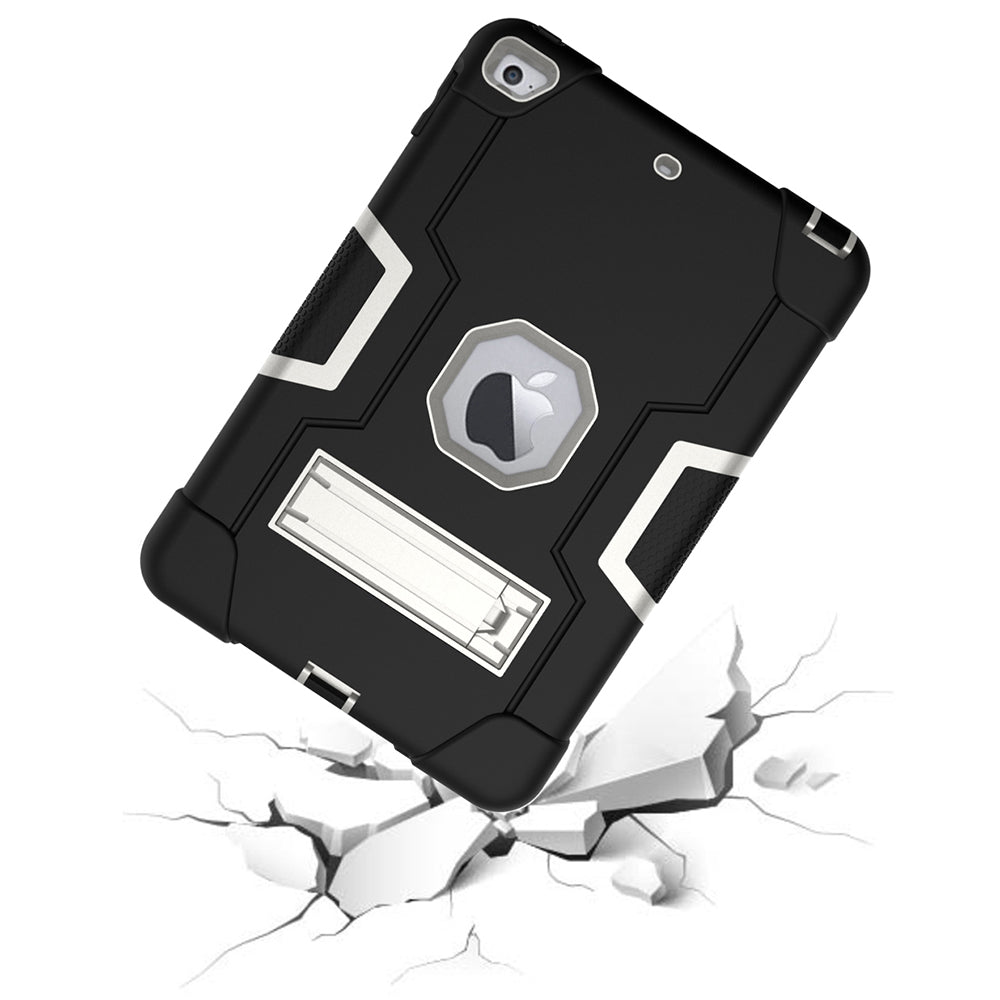 For iPad mini (2019) 7.9 inch Shock Proof TPU + PC Hybrid Tablet Case with Kickstand