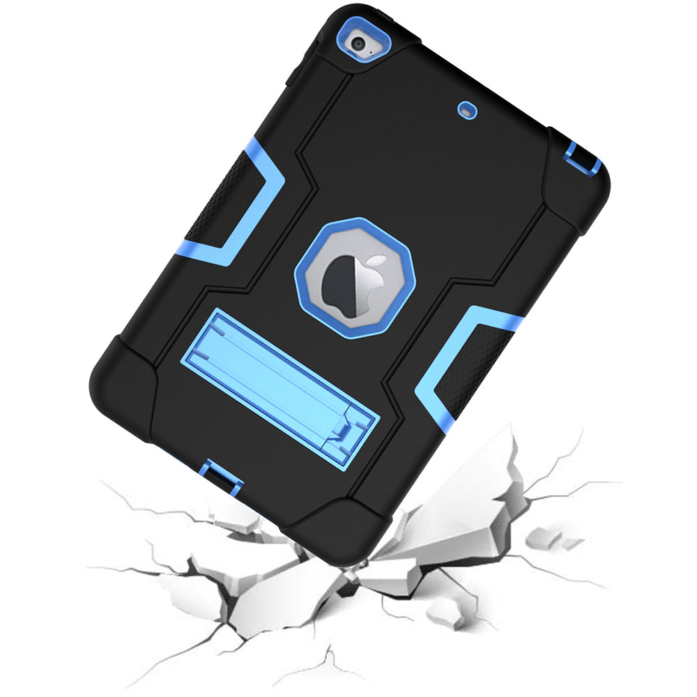 For iPad mini (2019) 7.9 inch Shock Proof TPU + PC Hybrid Tablet Case with Kickstand