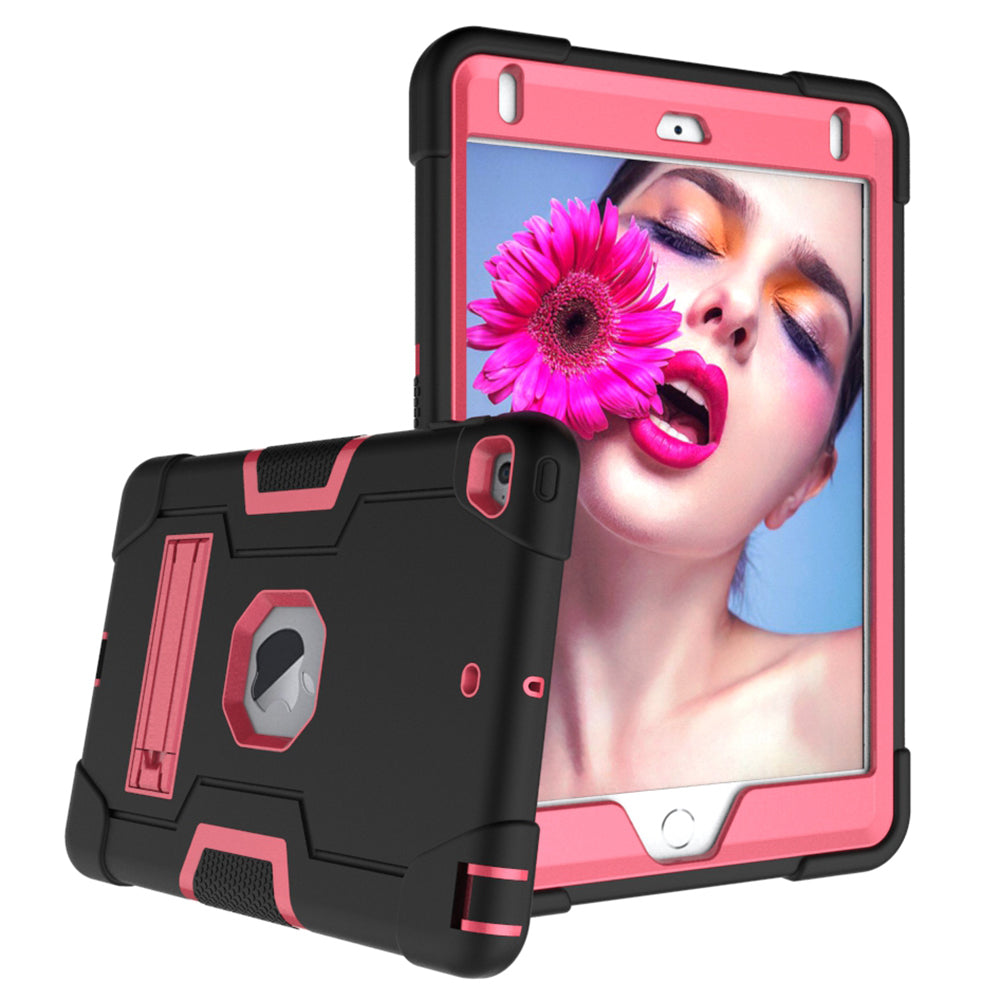 For iPad mini (2019) 7.9 inch Shock Proof TPU + PC Hybrid Tablet Case with Kickstand