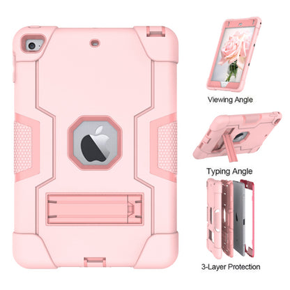 For iPad mini (2019) 7.9 inch Shock Proof TPU + PC Hybrid Tablet Case with Kickstand