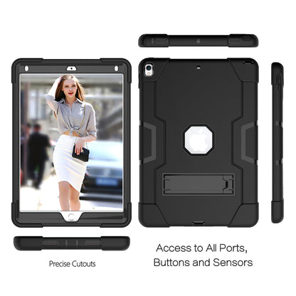 For iPad Air 10.5 inch (2019) Shock Proof TPU + PC Hybrid Tablet Case with Kickstand