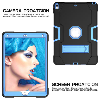 For iPad Air 10.5 inch (2019) Shock Proof TPU + PC Hybrid Tablet Case with Kickstand
