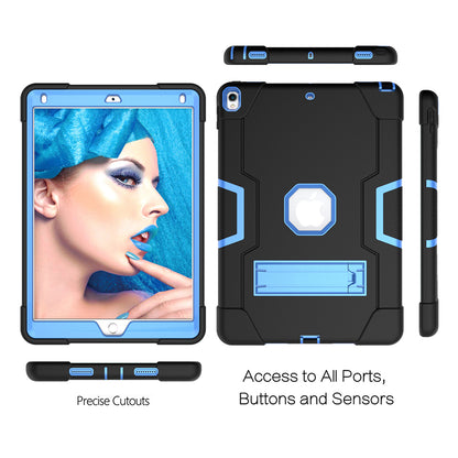 For iPad Air 10.5 inch (2019) Shock Proof TPU + PC Hybrid Tablet Case with Kickstand