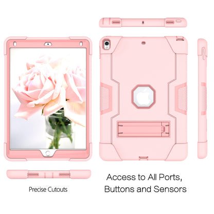 For iPad Air 10.5 inch (2019) Shock Proof TPU + PC Hybrid Tablet Case with Kickstand