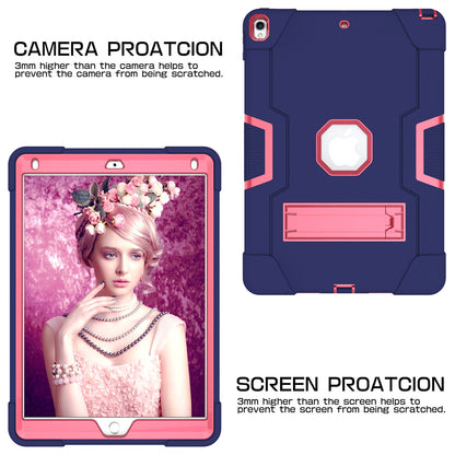 For iPad Air 10.5 inch (2019) Shock Proof TPU + PC Hybrid Tablet Case with Kickstand