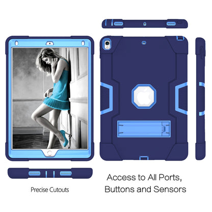 For iPad Air 10.5 inch (2019) Shock Proof TPU + PC Hybrid Tablet Case with Kickstand