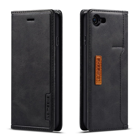 LC.IMEEKE Retro Style Leather Card Holder Case for iPhone 8/7/SE (2020)/SE (2022) 4.7 inch