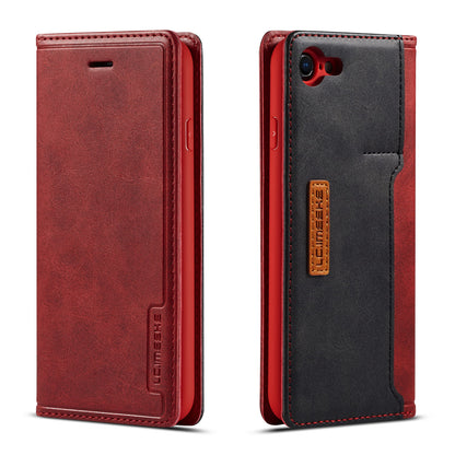 LC.IMEEKE Retro Style Leather Card Holder Case for iPhone 8/7/SE (2020)/SE (2022) 4.7 inch