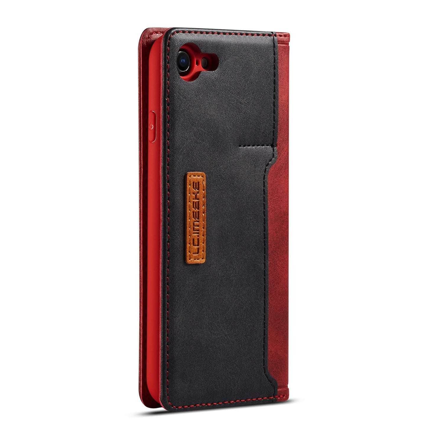 LC.IMEEKE Retro Style Leather Card Holder Case for iPhone 8/7/SE (2020)/SE (2022) 4.7 inch