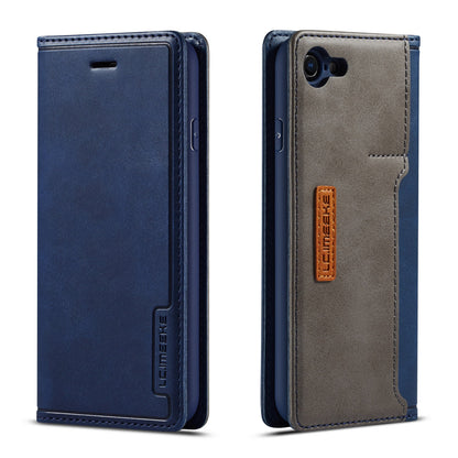 LC.IMEEKE Retro Style Leather Card Holder Case for iPhone 8/7/SE (2020)/SE (2022) 4.7 inch