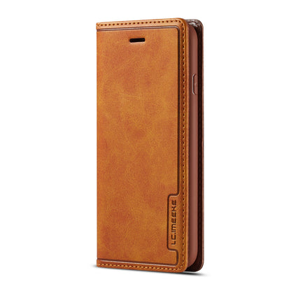 LC.IMEEKE Retro Style Leather Card Holder Case for iPhone 8/7/SE (2020)/SE (2022) 4.7 inch