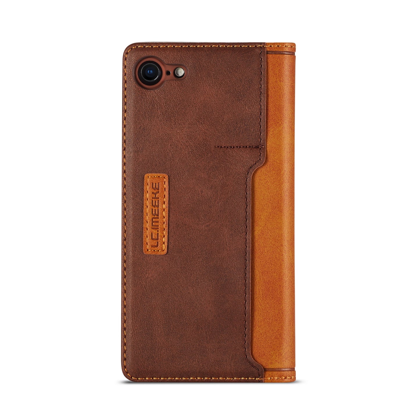LC.IMEEKE Retro Style Leather Card Holder Case for iPhone 8/7/SE (2020)/SE (2022) 4.7 inch