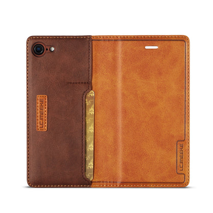 LC.IMEEKE Retro Style Leather Card Holder Case for iPhone 8/7/SE (2020)/SE (2022) 4.7 inch
