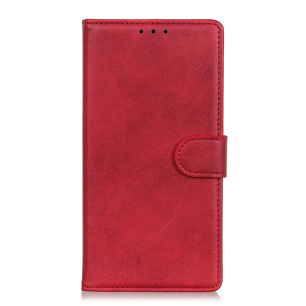 Matte Skin Wallet Leather Stand Phone Casing for iPhone 11 6.1 inch (2019)