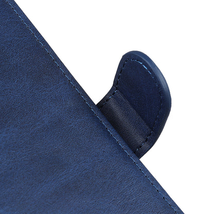 Matte Skin Wallet Leather Stand Phone Casing for iPhone 11 6.1 inch (2019)